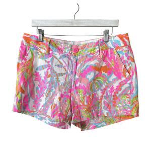 Lilly Pulitzer Callahan Short Scuba to Cuba Size 8